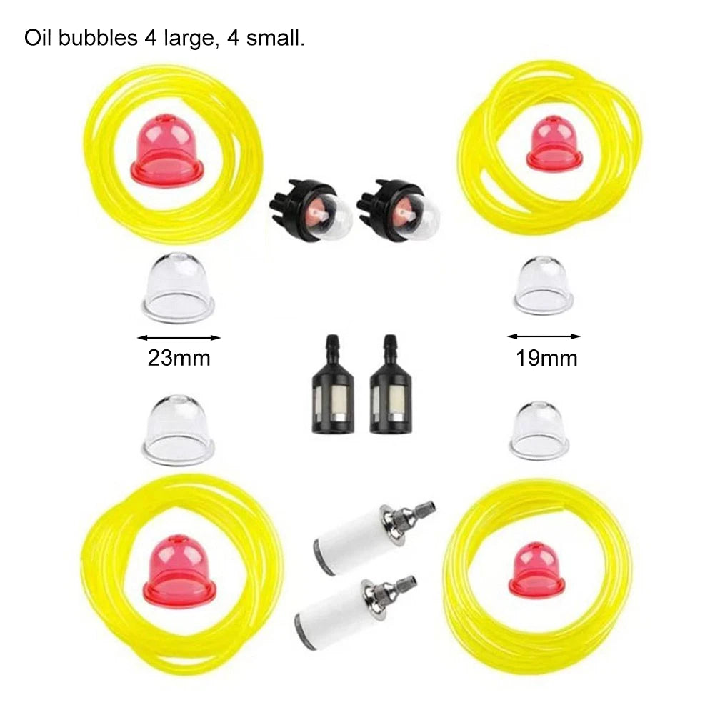 Fuel Line Replacement Kit with Filter & Primer Bulb for Small Engine (60cm)