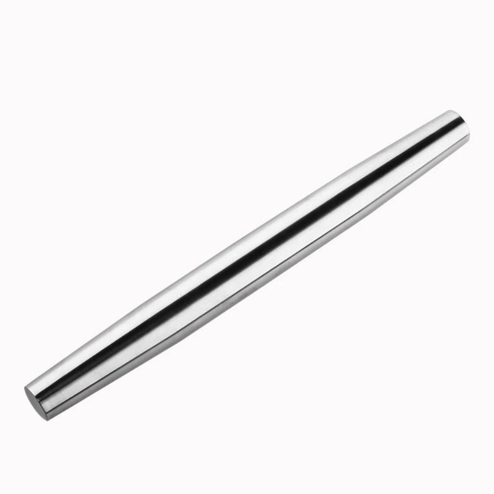 304 Stainless Steel Rolling Pin for Baking (No specific make/model)