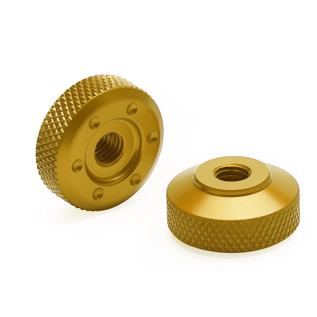 Gold Chain Adjustment Nuts for Honda Cross Cub 50/Super Cub C50 C110 C125 (2017–2023)