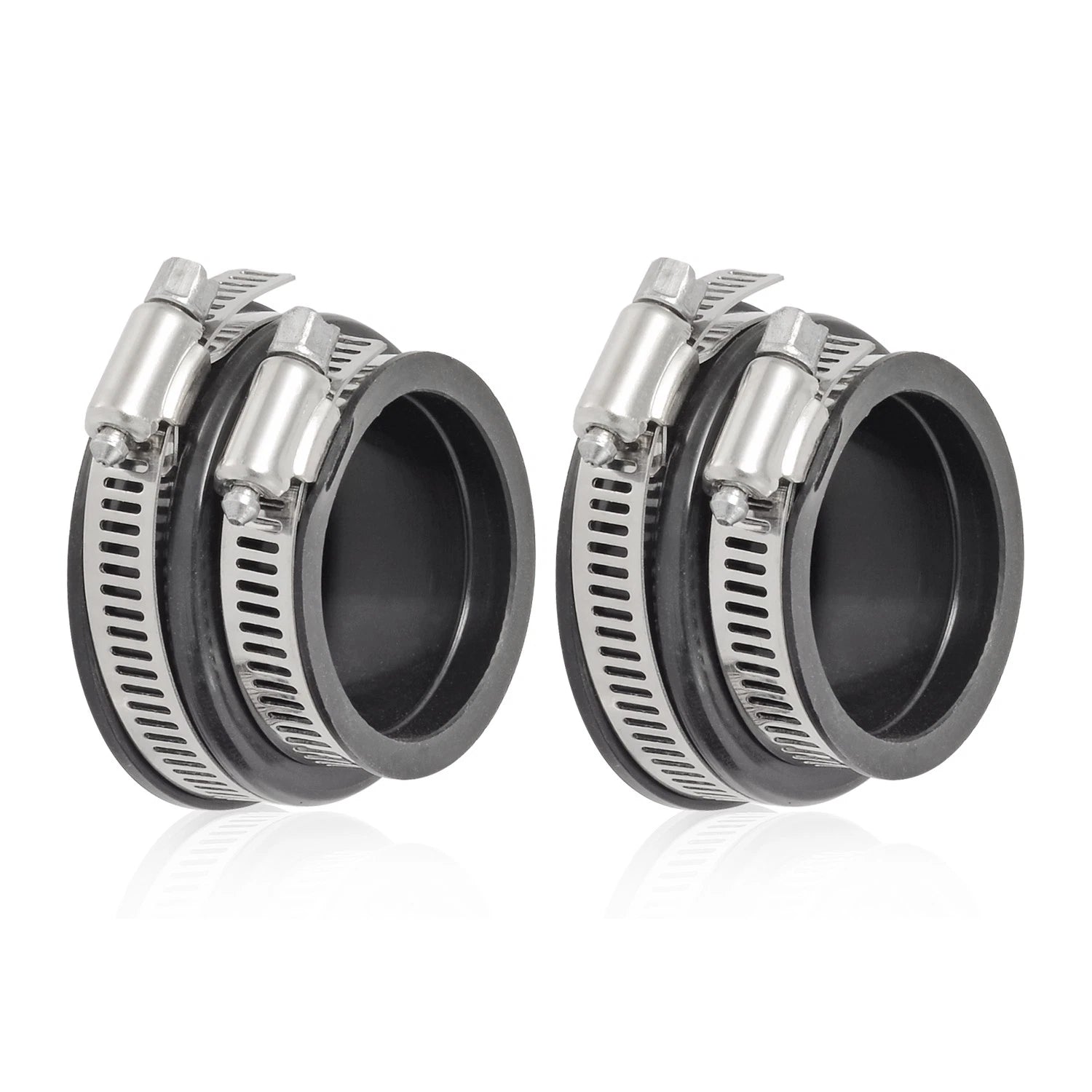 Set of 2 Intake Airbox Seals & Clamps for Honda FourTrax 250 TRX250X (1987–1992) 17252-HC0-000