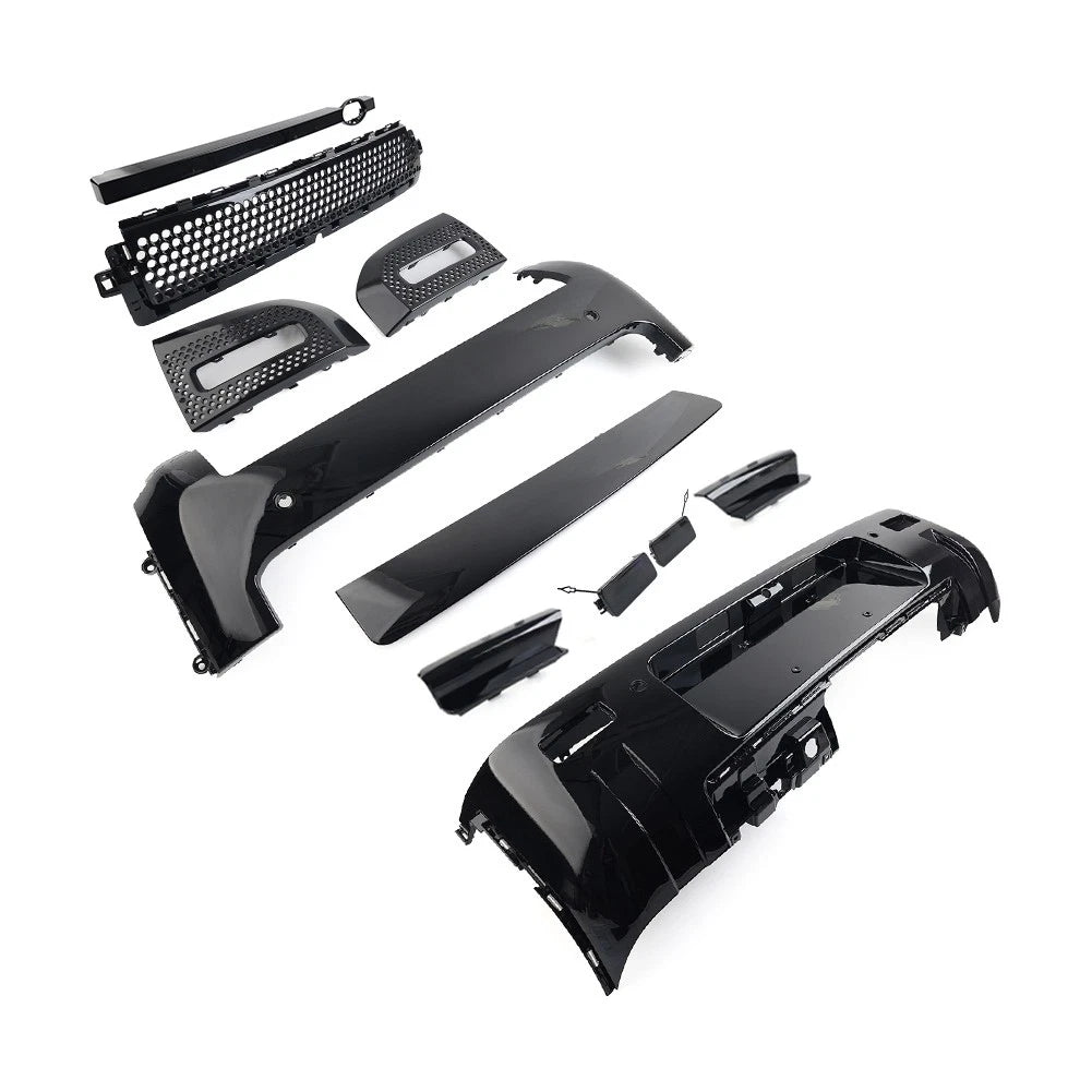 Front Rear Lip Bumper Guards for Land Rover Defender 90 110 (1990–2016)
