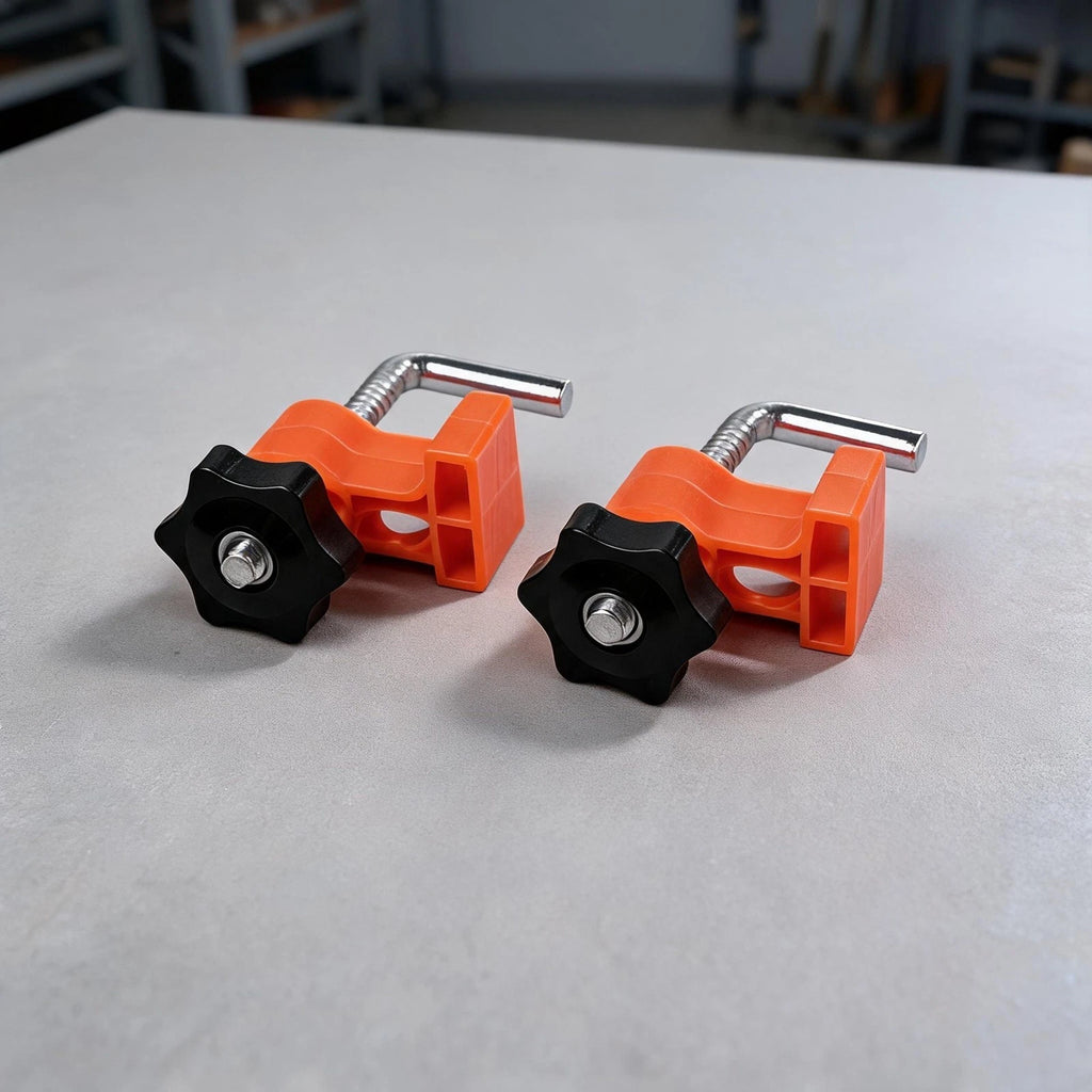 2PC Adjustable 90 Degree Lock Clamps for Woodworking Projects
