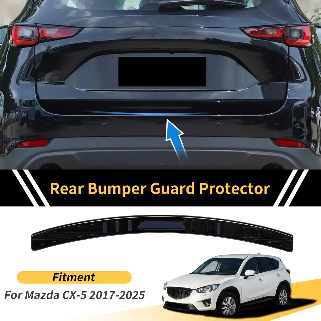 Bumper Guards Front for Mazda CX-5 2017–2025 Titanium Tone