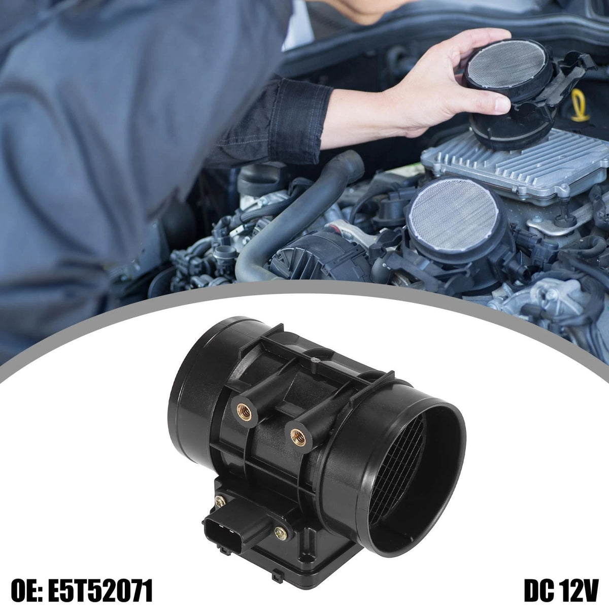 MAF Mass Air Flow Sensor Replacement for Mazda Miata (1999–2000)