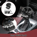 Skull Shift Knob with 4 Adapters for Universal Fit (Automatic/Manual)