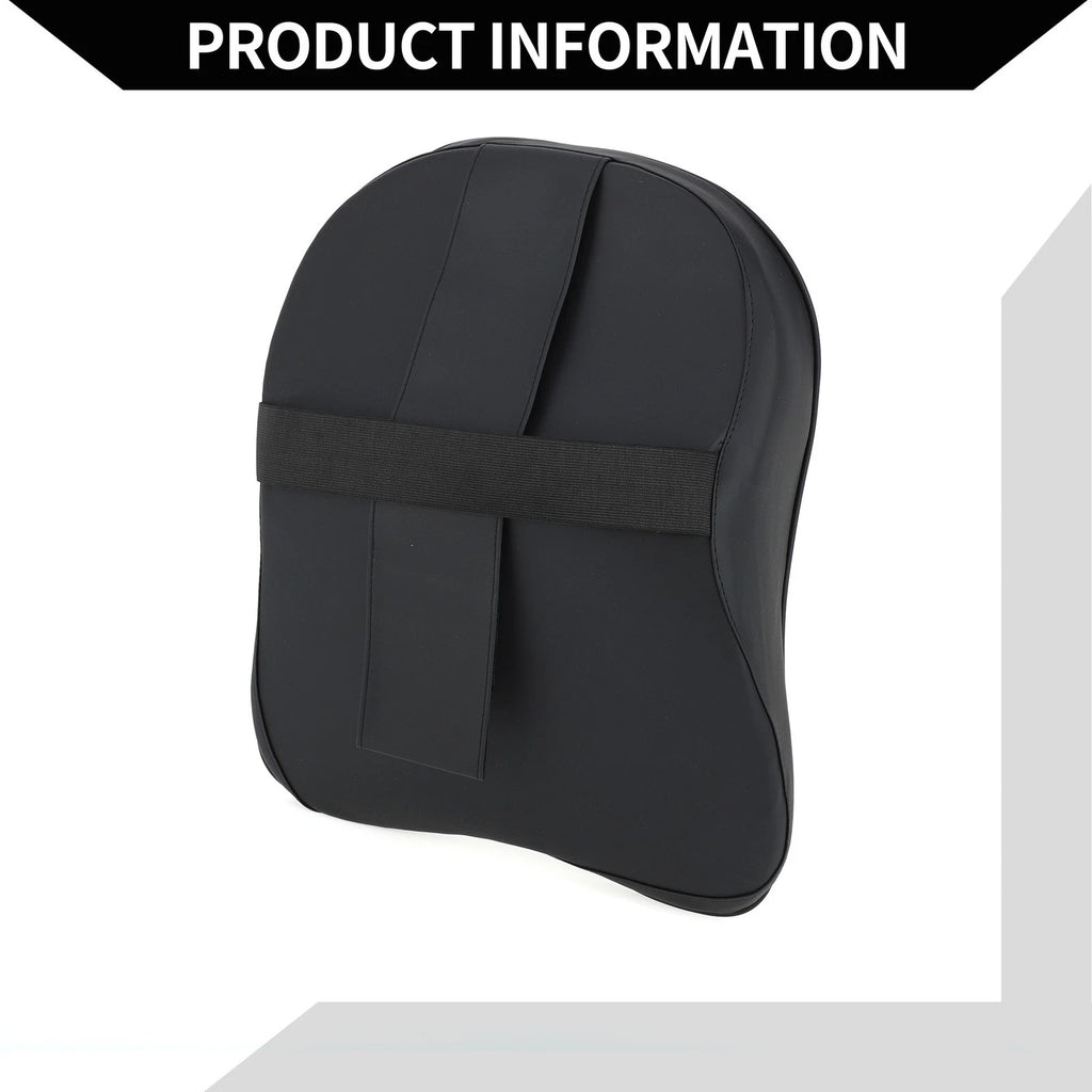Car Seat Headrest Pillow for Neck Support (Black Red)