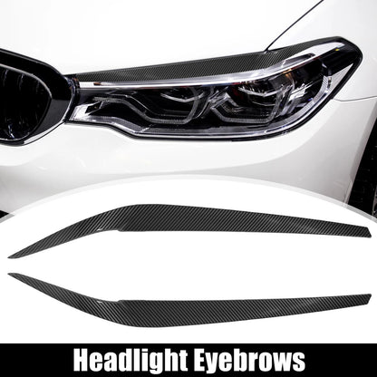 Headlight Eyelid Cover Decoration Pair for BMW 5 Series G30 (2017–2022)