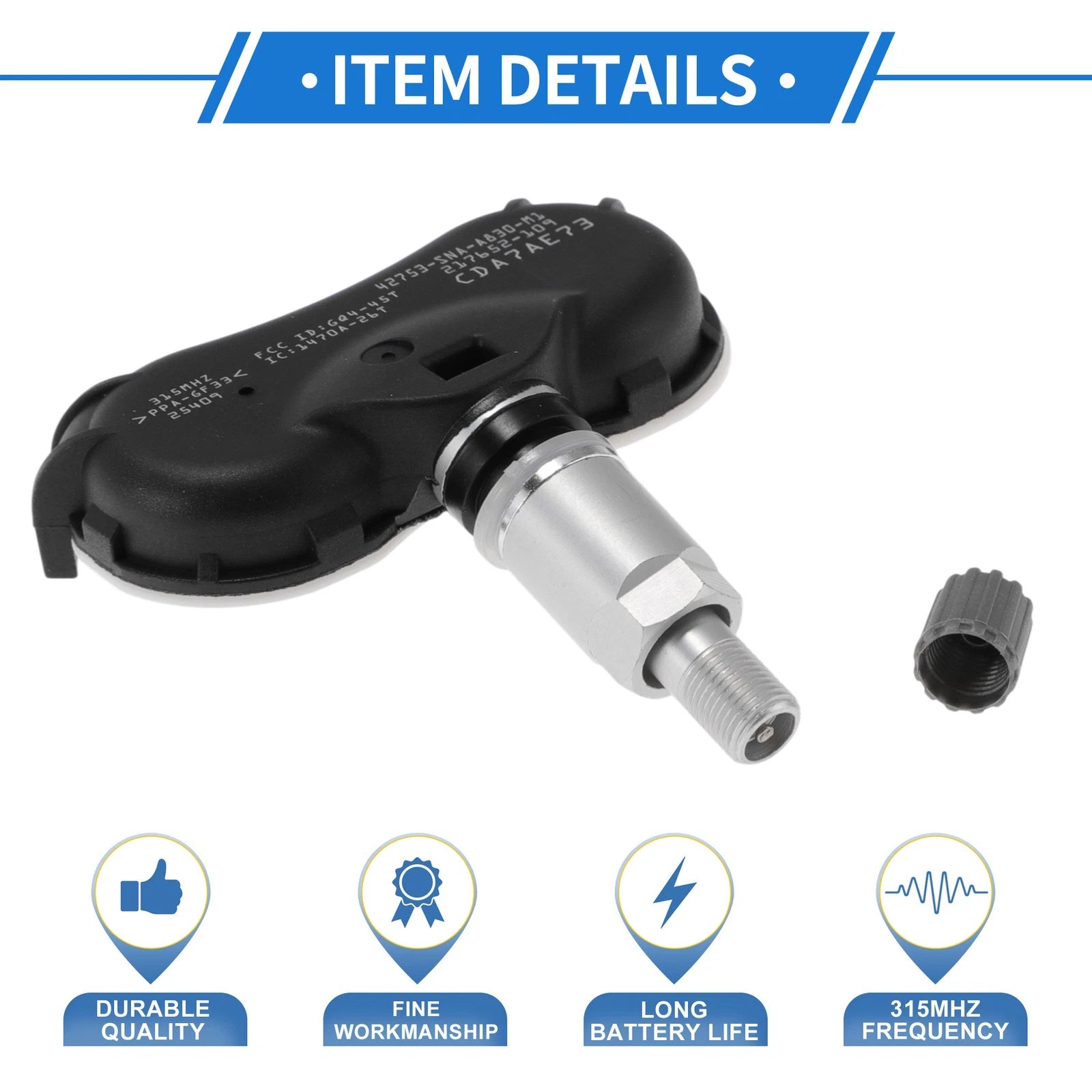 TPMS Sensor No.42753SNAA83 for Honda Civic (2008–2014)