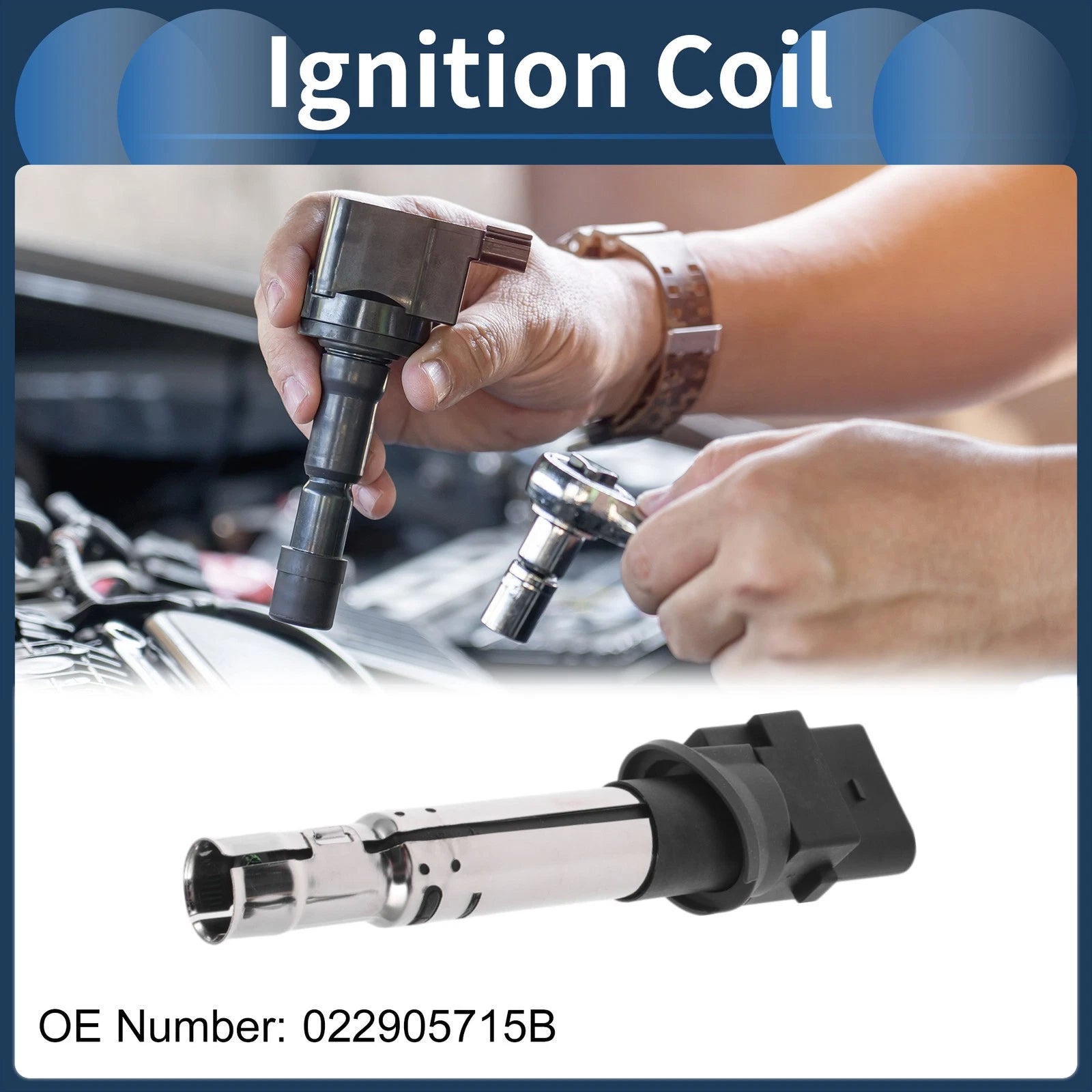 Ignition Coil Pack No. 022905715 for Renault Captur (2013–2020)
