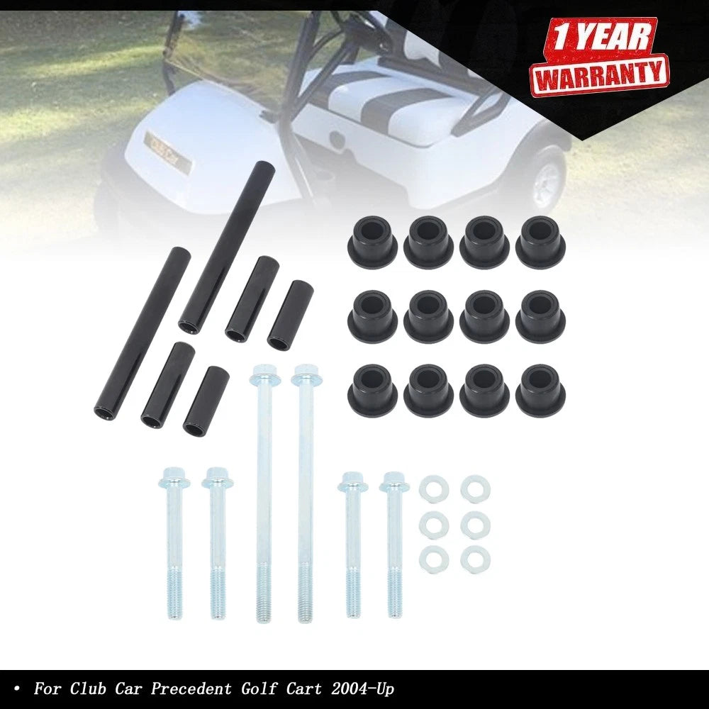 Front Bushing Kit with Screws for Club Car Precedent Golf Cart (2004–Present)