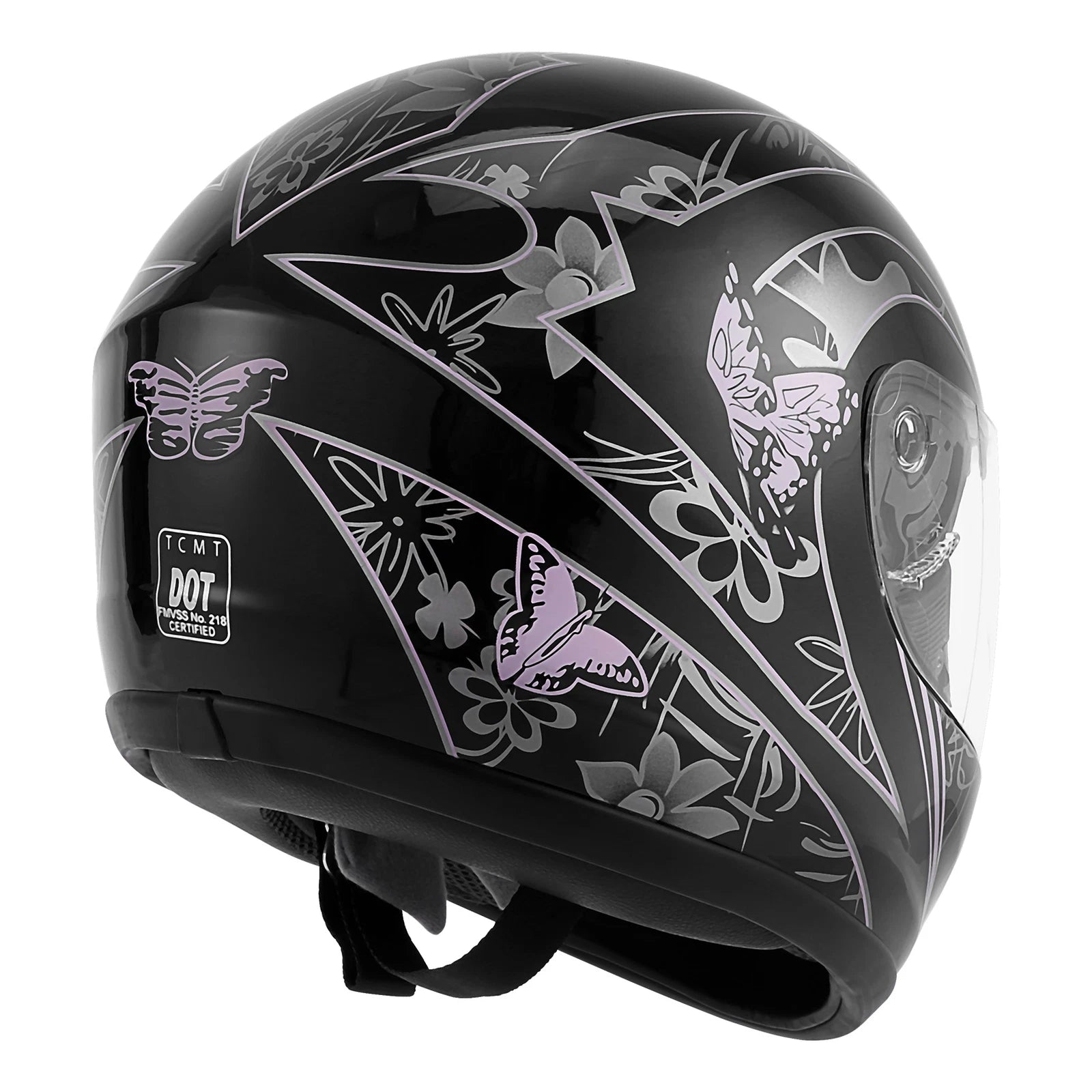 Full Face Motorcycle Helmet for DOT Approved (S, M, L, XL)