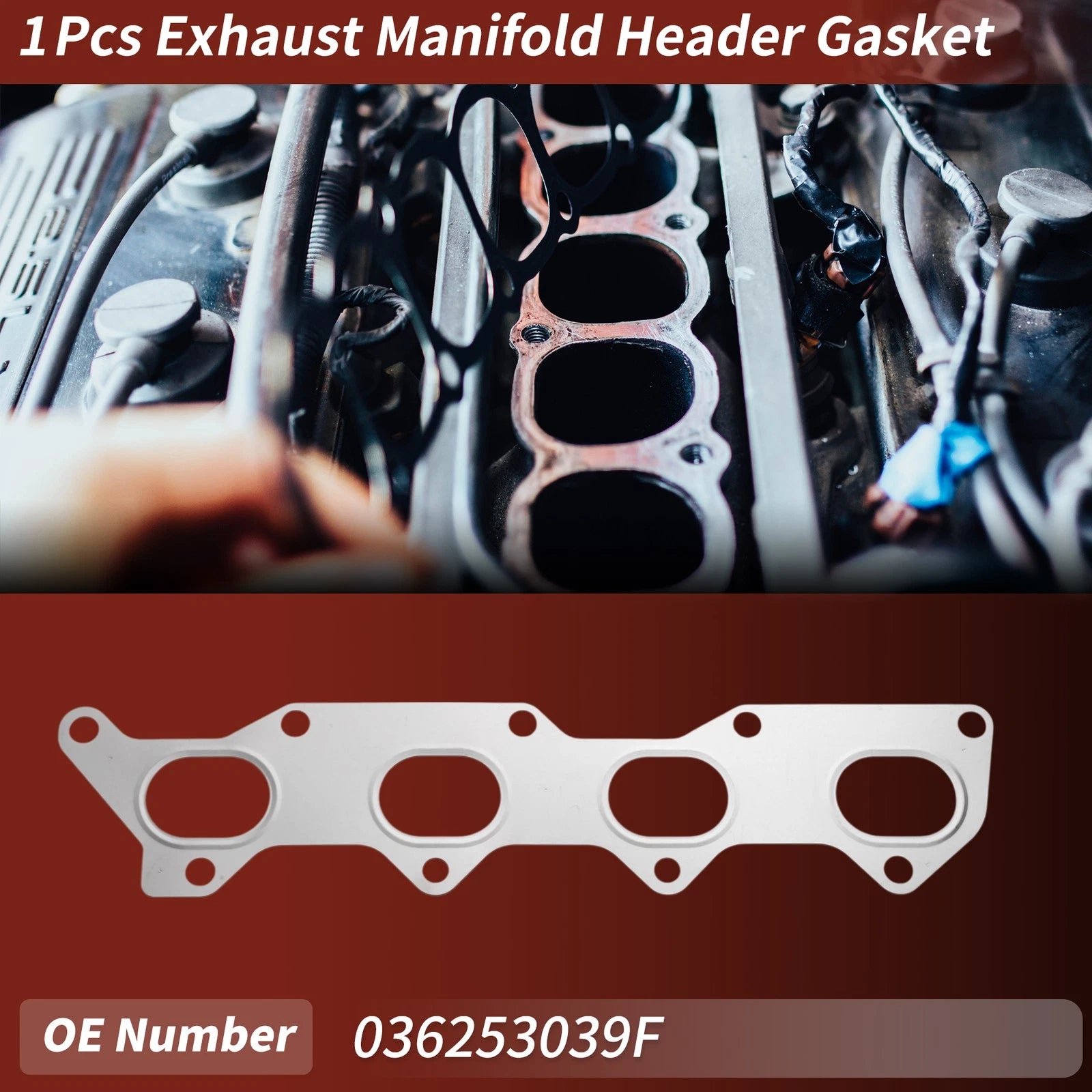 Exhaust Manifold Header Gasket for Volkswagen Polo (1998–2014)