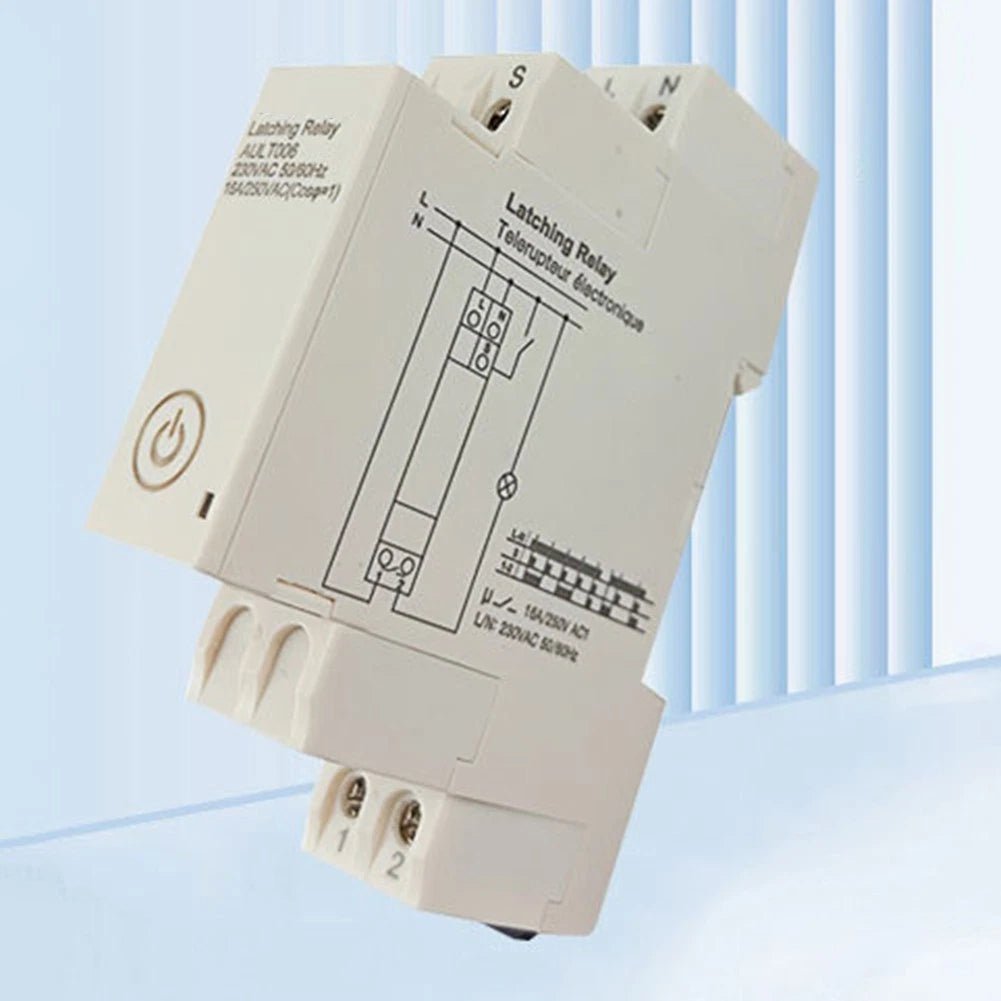 Delay Relay AUL006 220VAC 1-10s Adjustable Pulse Timer for Industrial Use