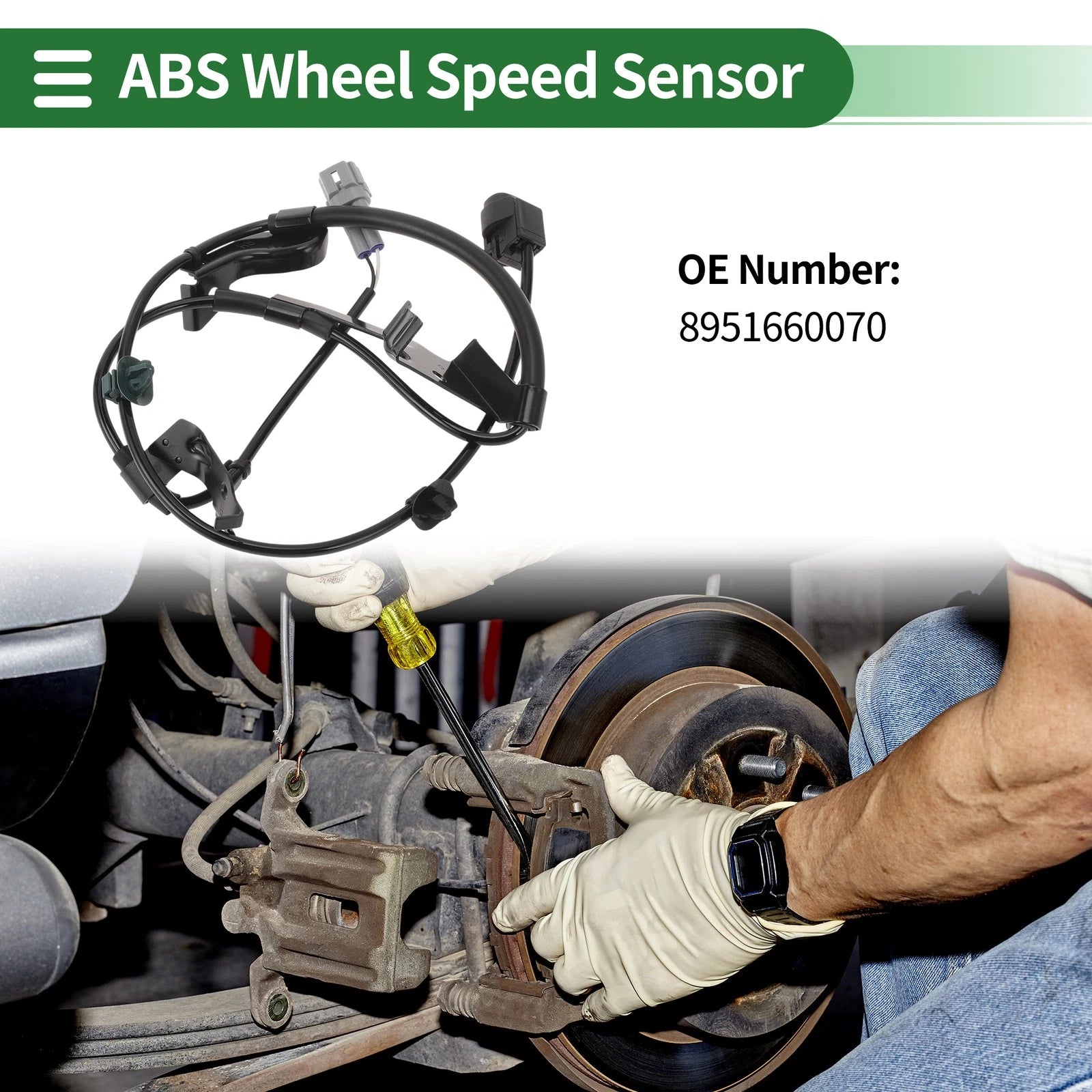 ABS Wheel Speed Sensor Replacement for Toyota 4Runner (2003–2009)