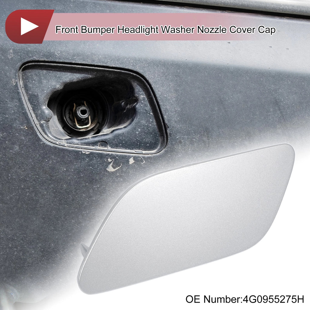 Front Left Washer Nozzle Cover Cap Replacement for Audi A6 (C7) 2015-2018