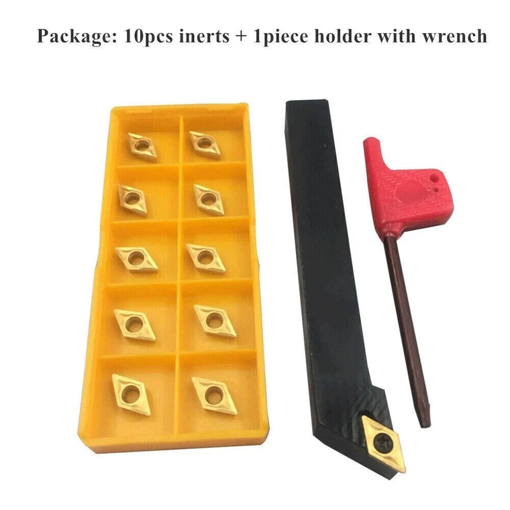 10PCS DCMT070204 Inserts for Enhanced Cutting Performance