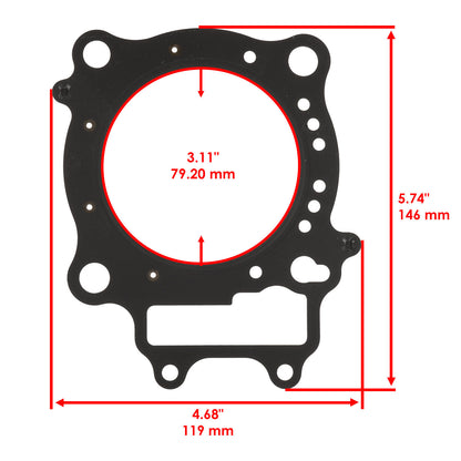 Cylinder Head Gasket Replacement for Honda CRF250R (2005–2009)