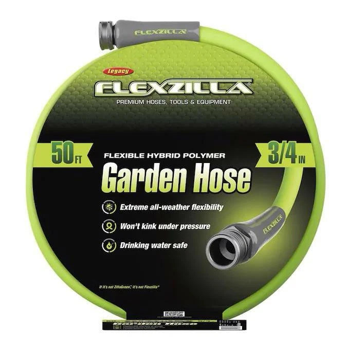 Flexzilla Garden Hose 3/4In x 50Ft for