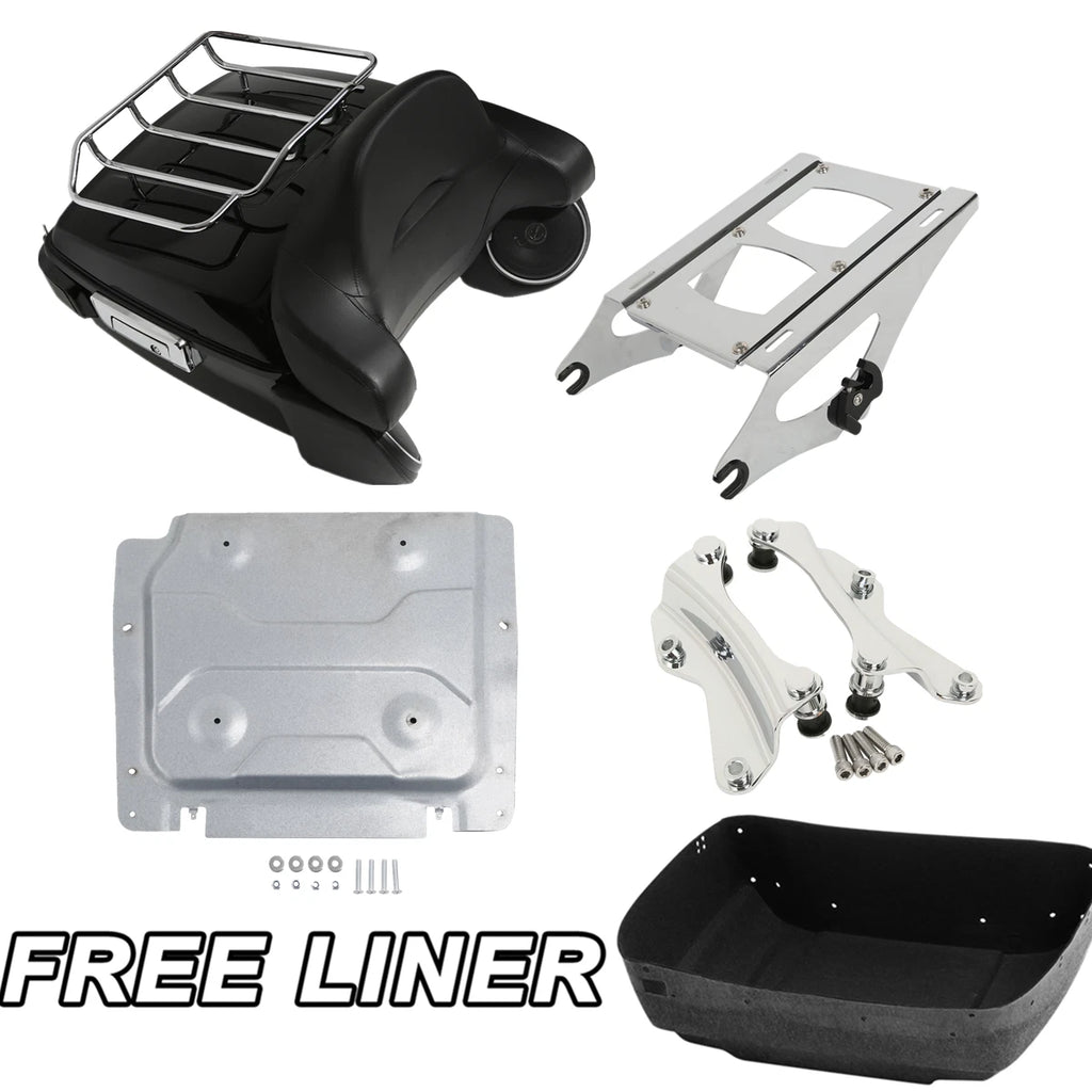Trunk Pad Light Speaker Plate for Harley Road Glide King (2014–2026)