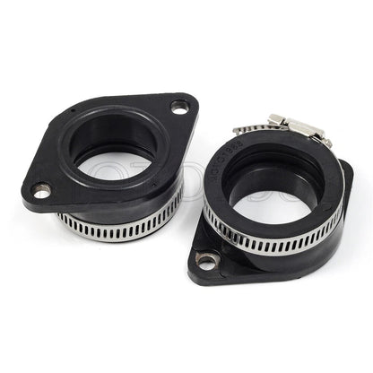 1 Pair Carburetor Intake Manifold Boot for Suzuki GS500 GS500F (2001–2009)