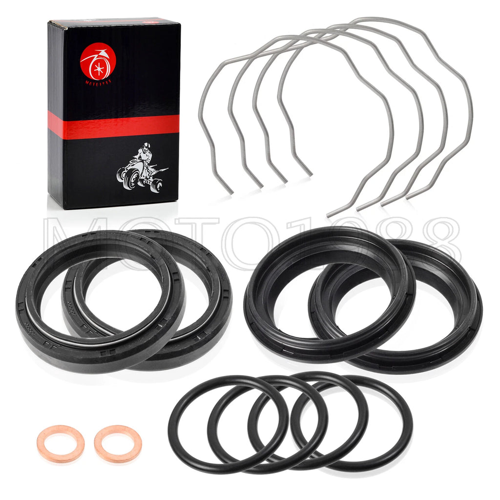 Fork Dust Oil Seal Kit for Yamaha XVS650 XVS950 XVS1100 XVS1300 MT07 FZ07 XSR700