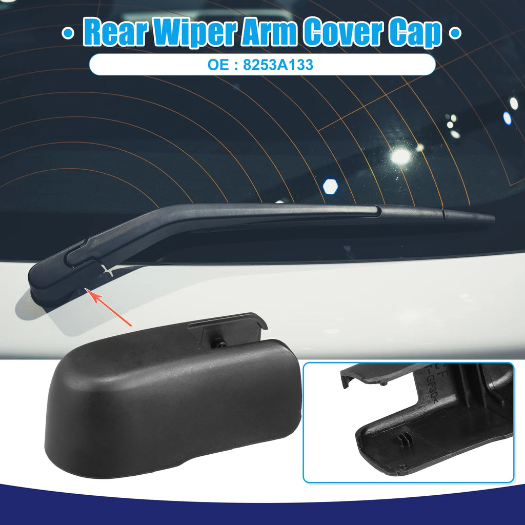 Rear Windshield Wiper Arm Nut Cover Cap for Mitsubishi Outlander (2012–2022)