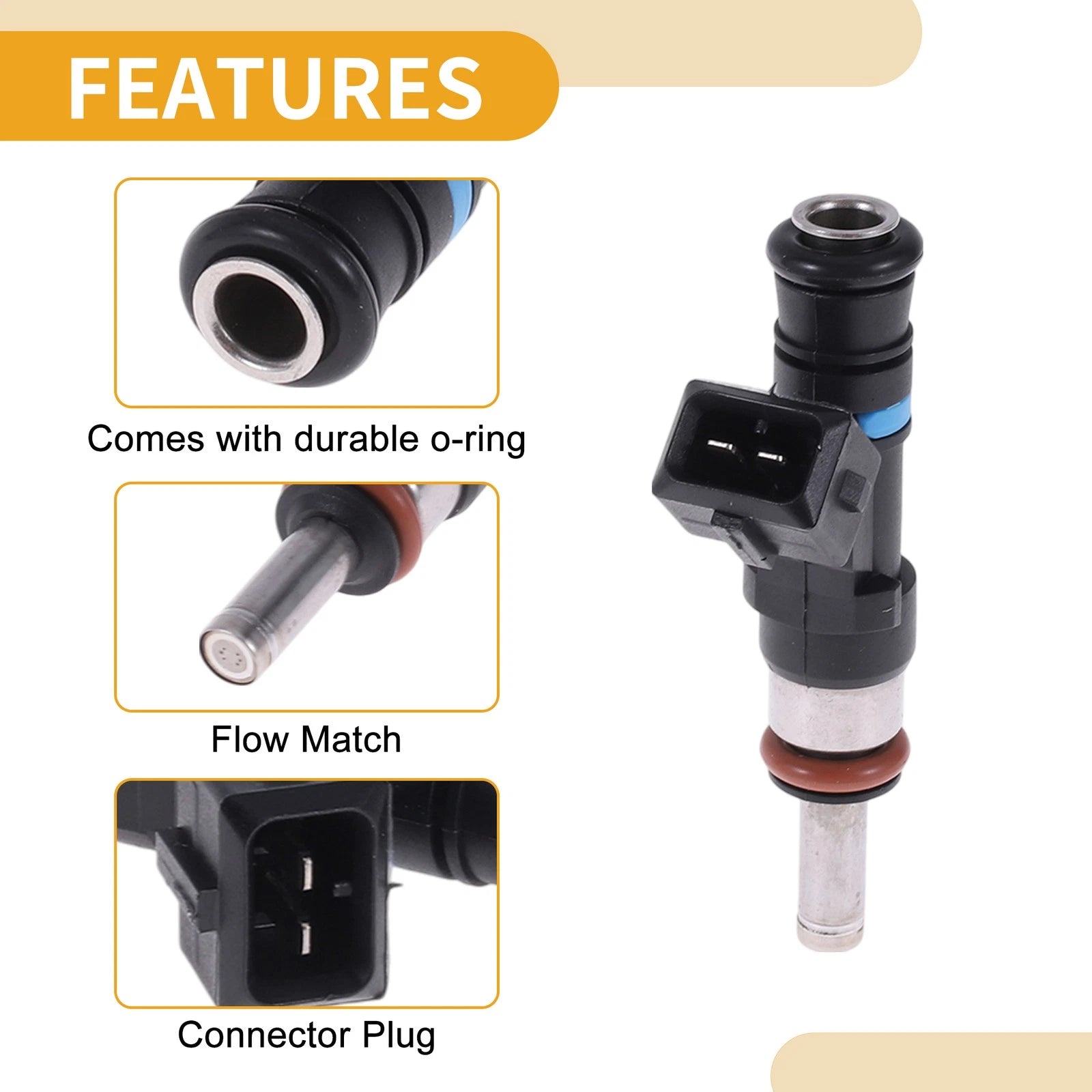 Fuel Injector No.0280158164 for BMW M3 3 Series E90 E92 E93 (2007–2013)