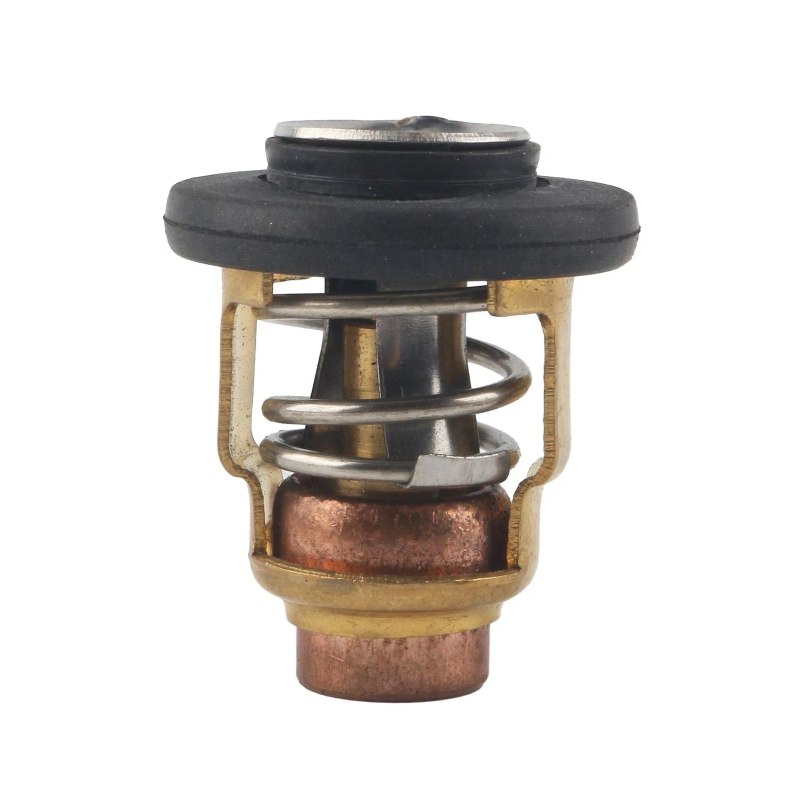 Thermostat with Gasket Kit for Yamaha Outboard 9.9 15 HP (2 Stroke) (6E5-12411-10)