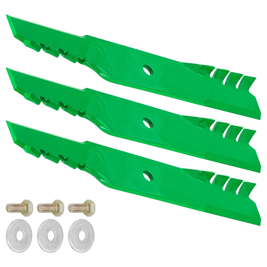 Deck Blade 48 Inch Replacement with Bolt for Hustler FasTrak SD (2019–2024)