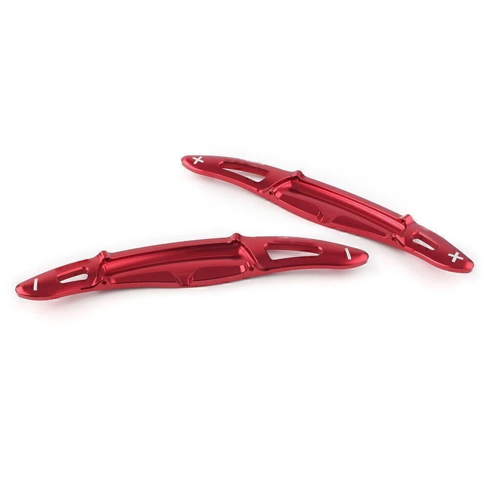 Steering Wheel Shift Paddle Extensions for Porsche 911 Carrera - Red