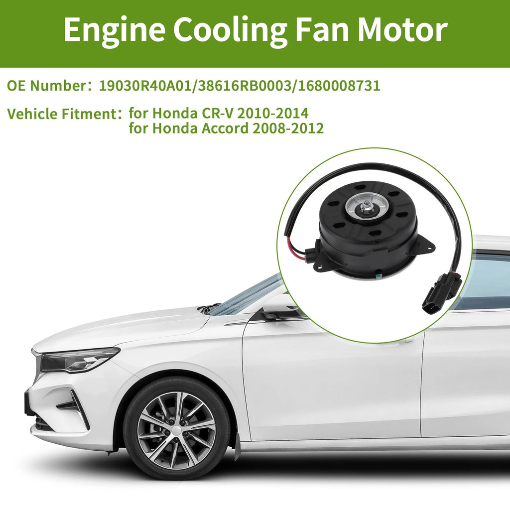 Radiator Fan Motor Replacement for Honda CR-V (2010–2014)