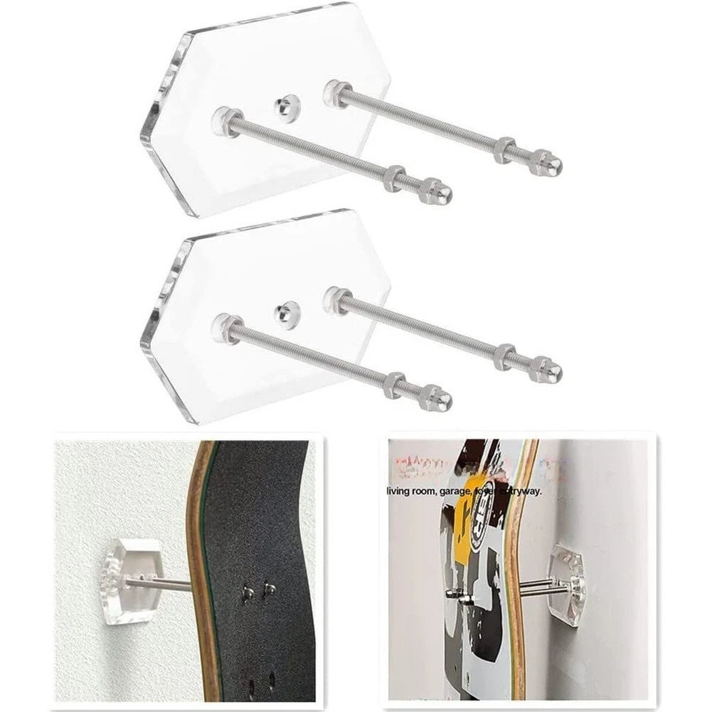 Wall Mounted Scooter Rack for Home Garage Display (8mm Thickness)
