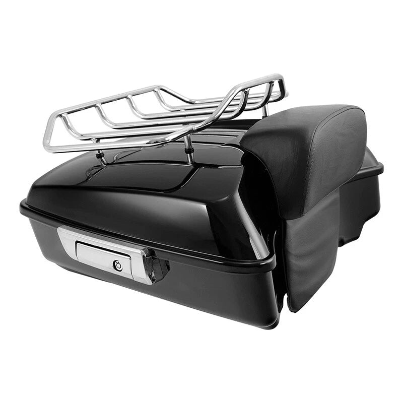 Chopped Trunk Backrest Pad for Harley Touring (2014–2026)