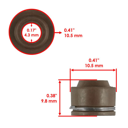 Exhaust Valve Kit Heavy Duty for Honda TRX300X 2x4 (2009–2009)