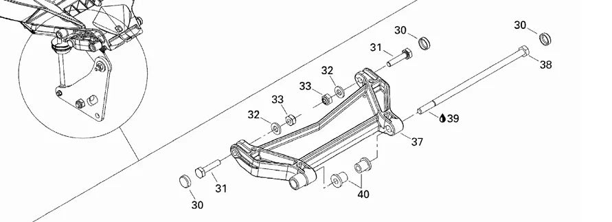 Front Storage Strut Gas Spring for Seadoo RXT (2002–2006) WW-210