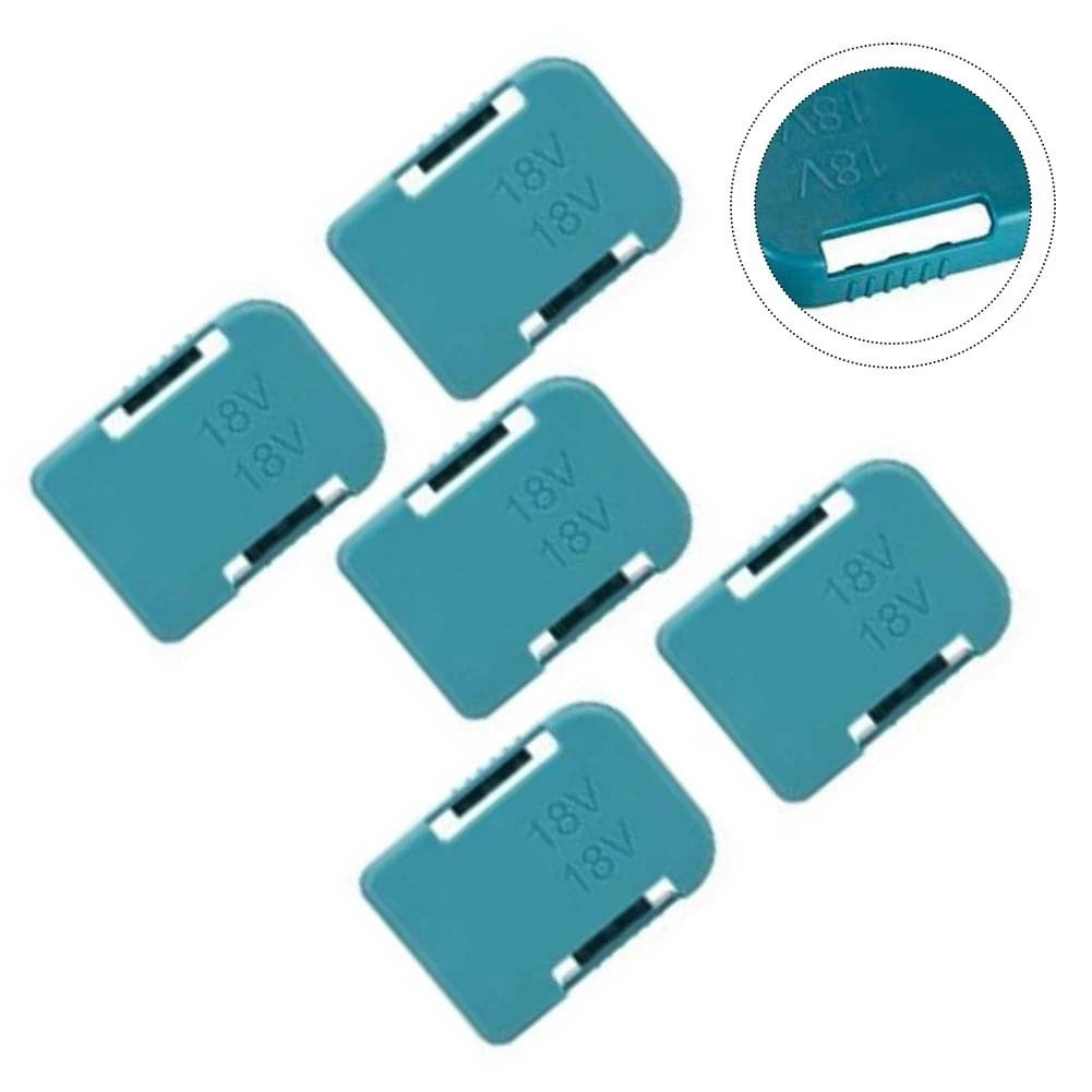 5pcs Wall Mounted Tool Holders for Batteries