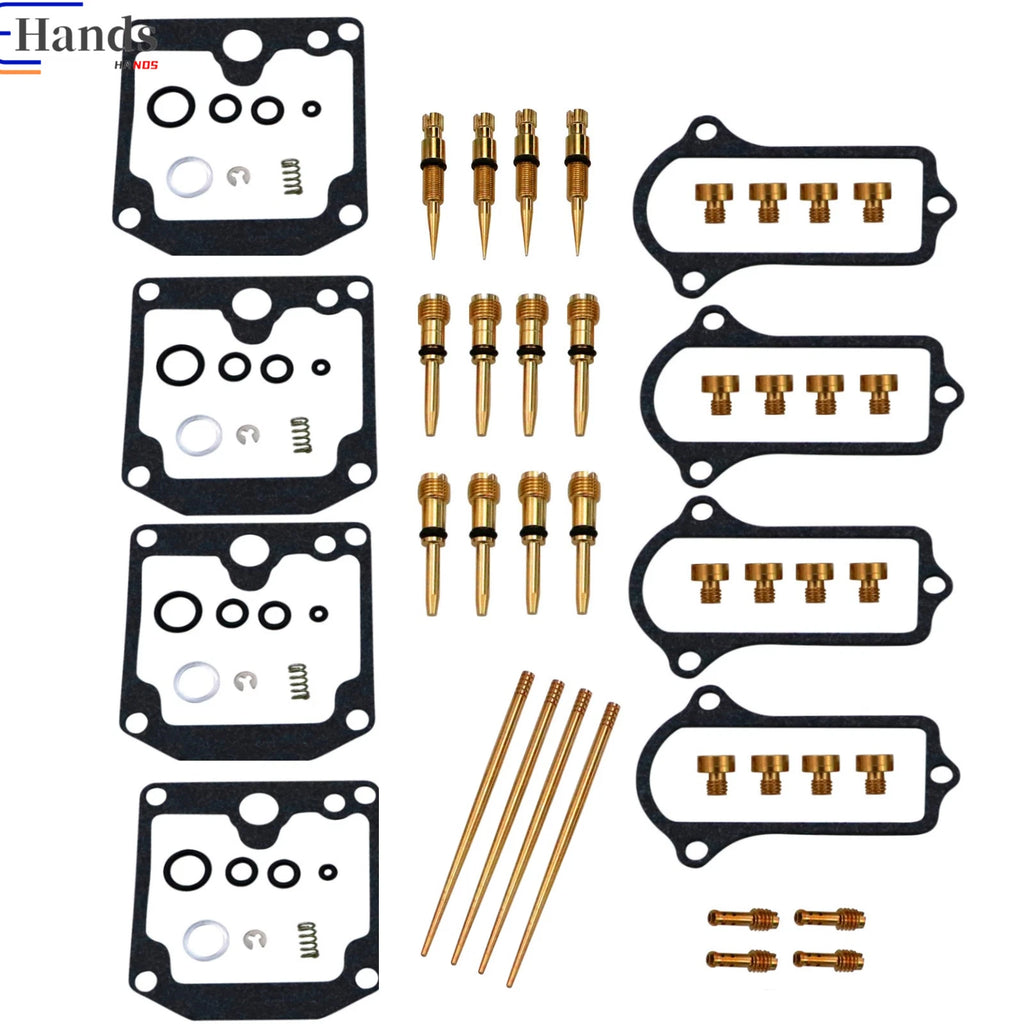 4X Carburetor Rebuild Kit for Kawasaki KZ650 (1977–1978)