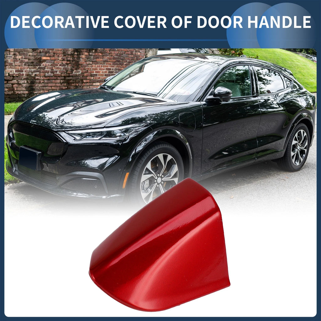 Door Handle Cover Front Left Replacement for Ford Mustang (2015–2020) ABS