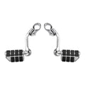 32mm 1-1/4" Chrome Foot Pegs for Highway Engine Guards (Fits )
