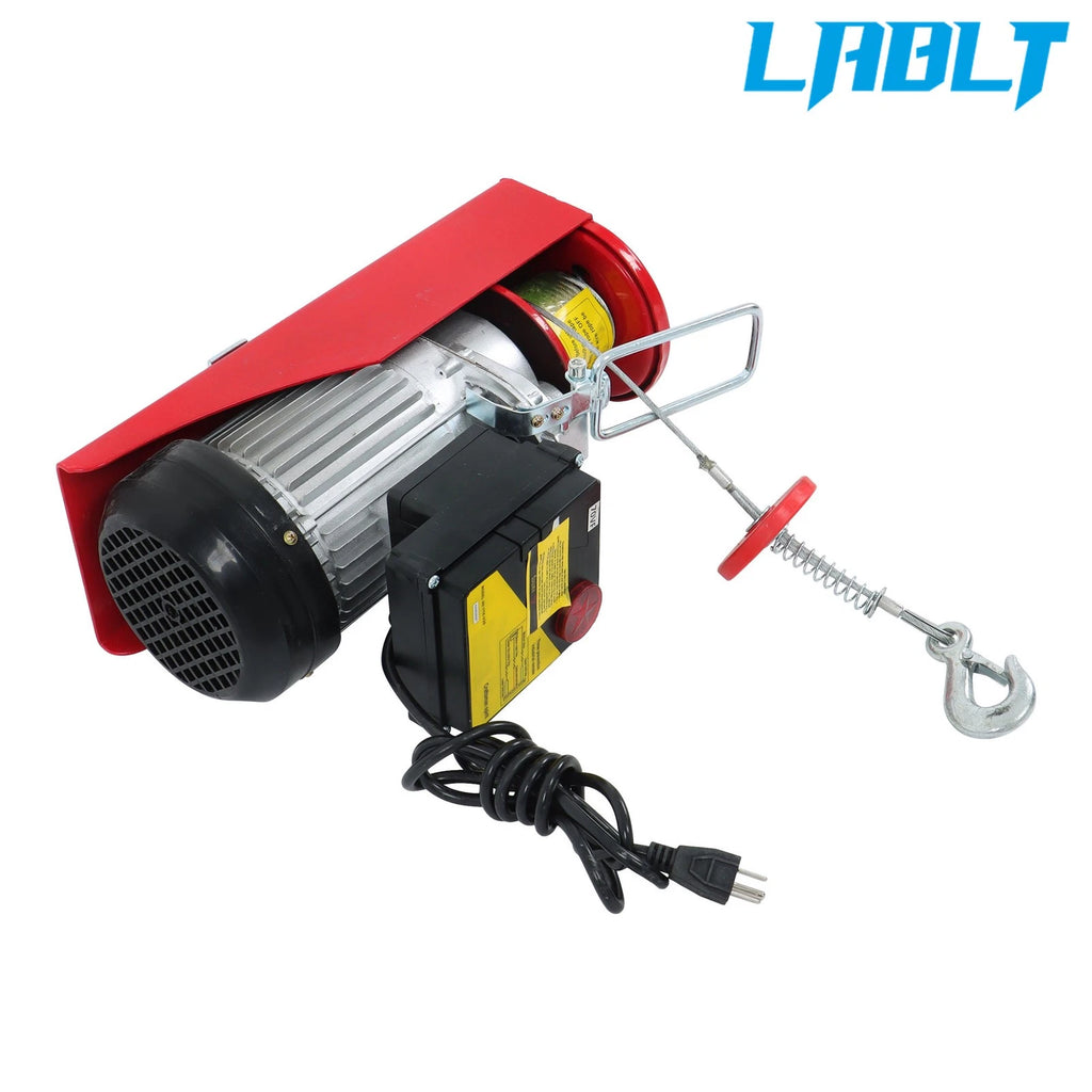Electric Hoist 1320lbs with Wireless Remote for Lifting (40ft/20ft)