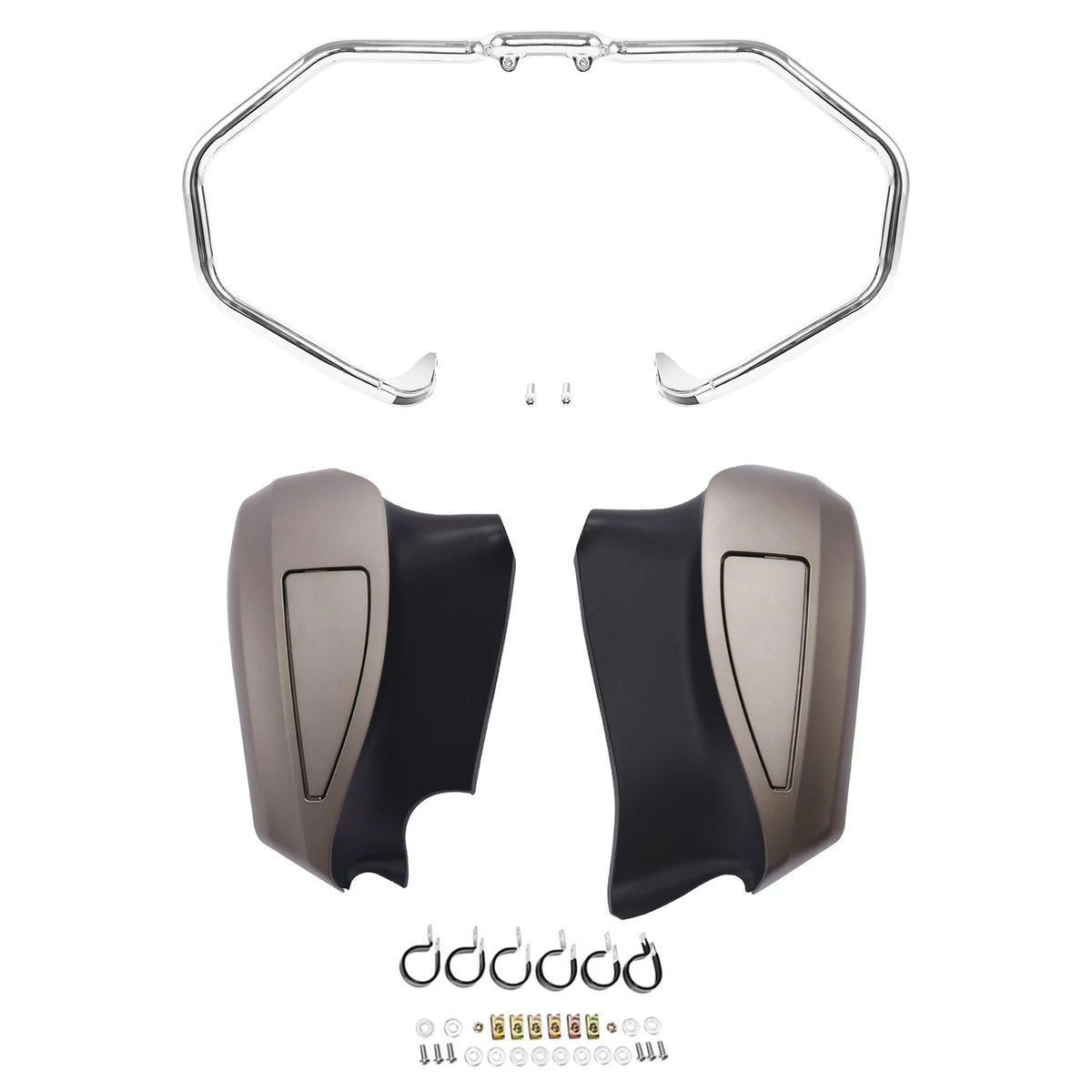 Crash Bar Lower Vented Fairings for Indian Chieftain (2014–2023)