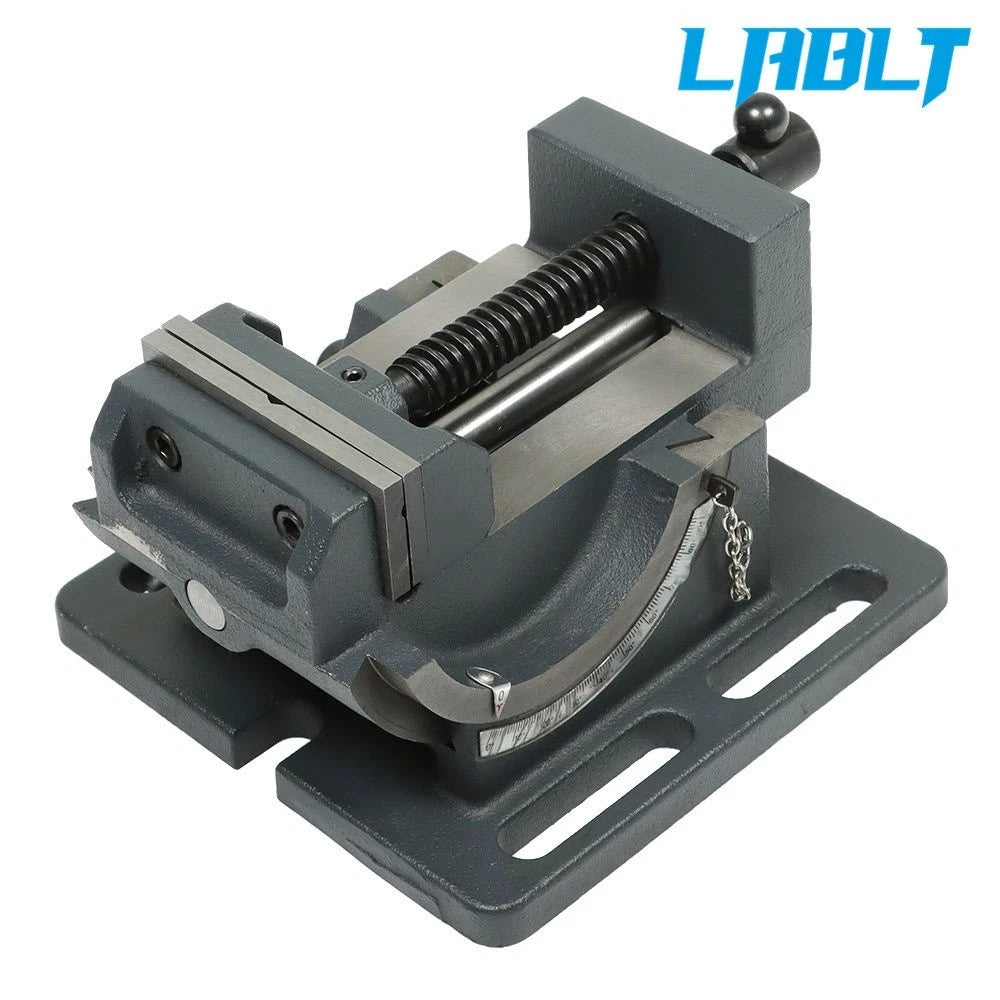 3.25 in. Industrial Strength Tilting Angle Vise for Benchtop & Drill Press