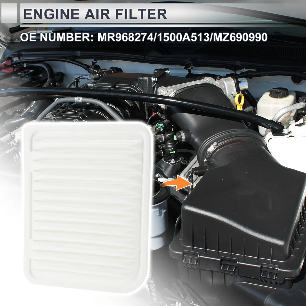 Engine Air Filter Replacement for Mitsubishi Outlander 2.4L 3.0L (2014–2020)