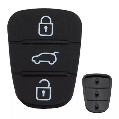 3 Buttons for Hyundai I10 I20 I30 Key Button Cover Plastic