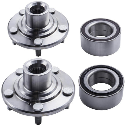 Front LH RH Wheel Hub & Bearing Kit for Honda Accord Crosstour (2008–2015)