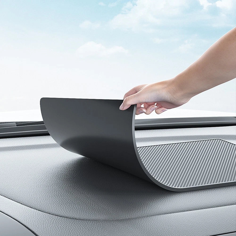 Silicone Non-Slip Dashboard Storage Pad for Car (180x130mm)