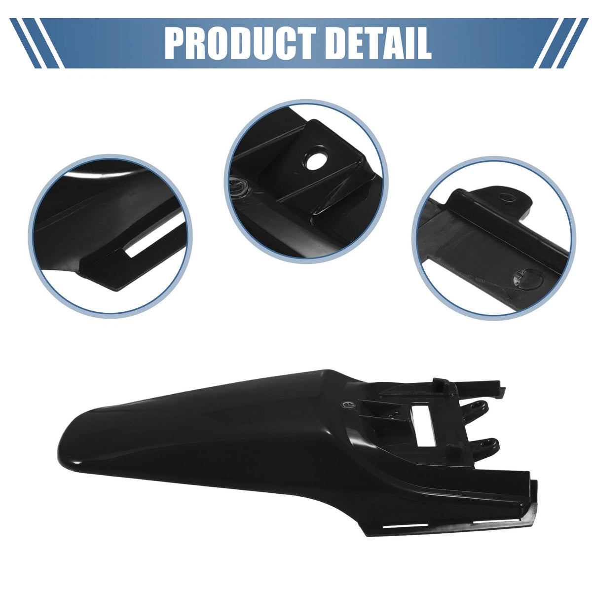 Rear Tail Mud Guard Fender for Honda XR50 CRF50 50cc 70cc 110cc (2000–2023)