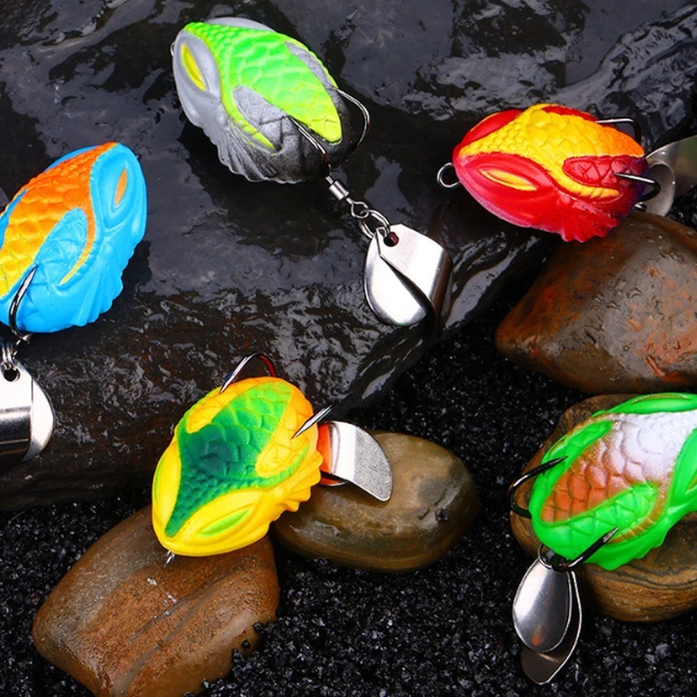 Fishing Lure for Surface Fishing Thai Thunder Frog Snakehead