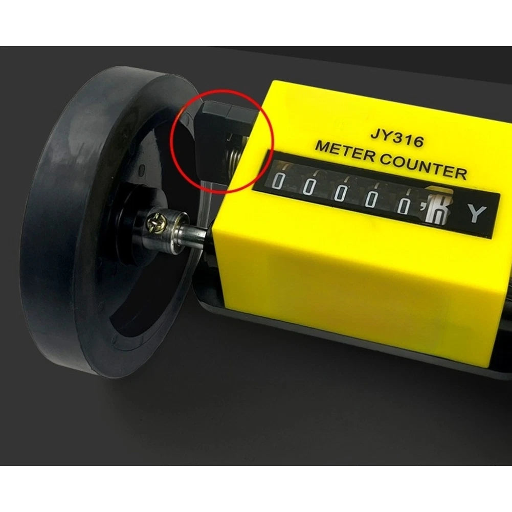 Metal Fabric Length Counter for Wires (6-Digit Display)