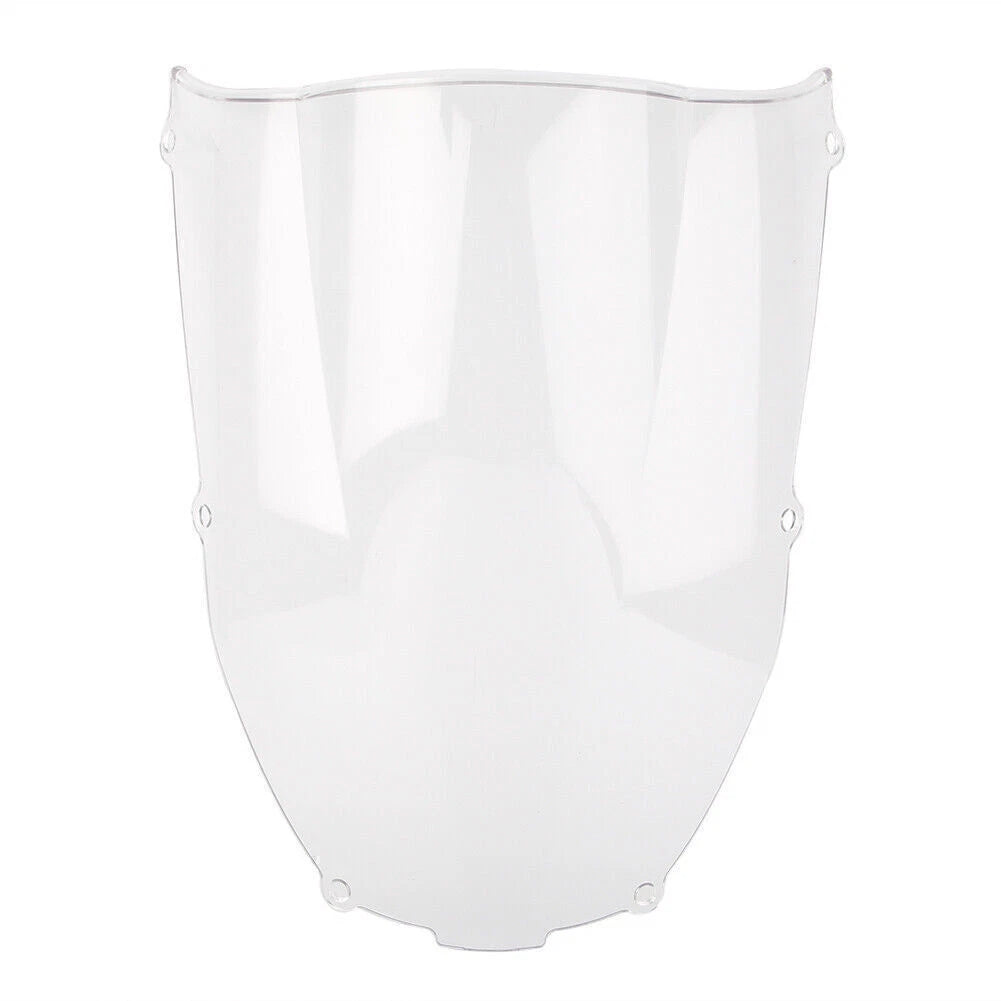 Double Bubble Windshield for Kawasaki Ninja ZX6R (2000–2002) Clear